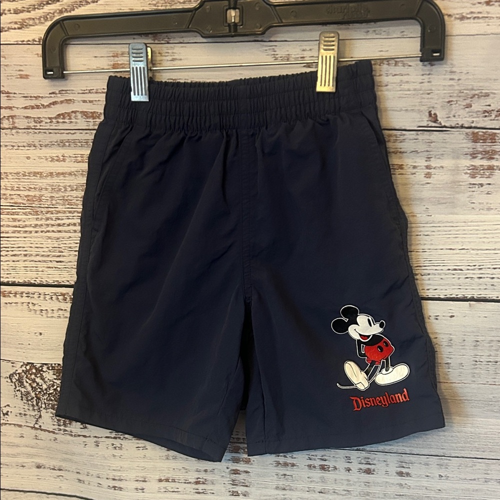 Disneyland Kids Blue Shorts with Mickey Mouse size 4